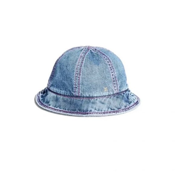 chanel denim hat - Picture 1 of 7